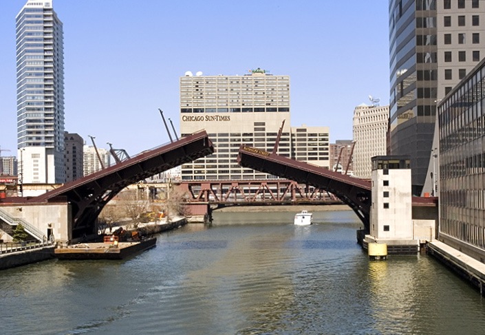 File:Randolph Street Bridge semi-raised for maintenance work.jpg