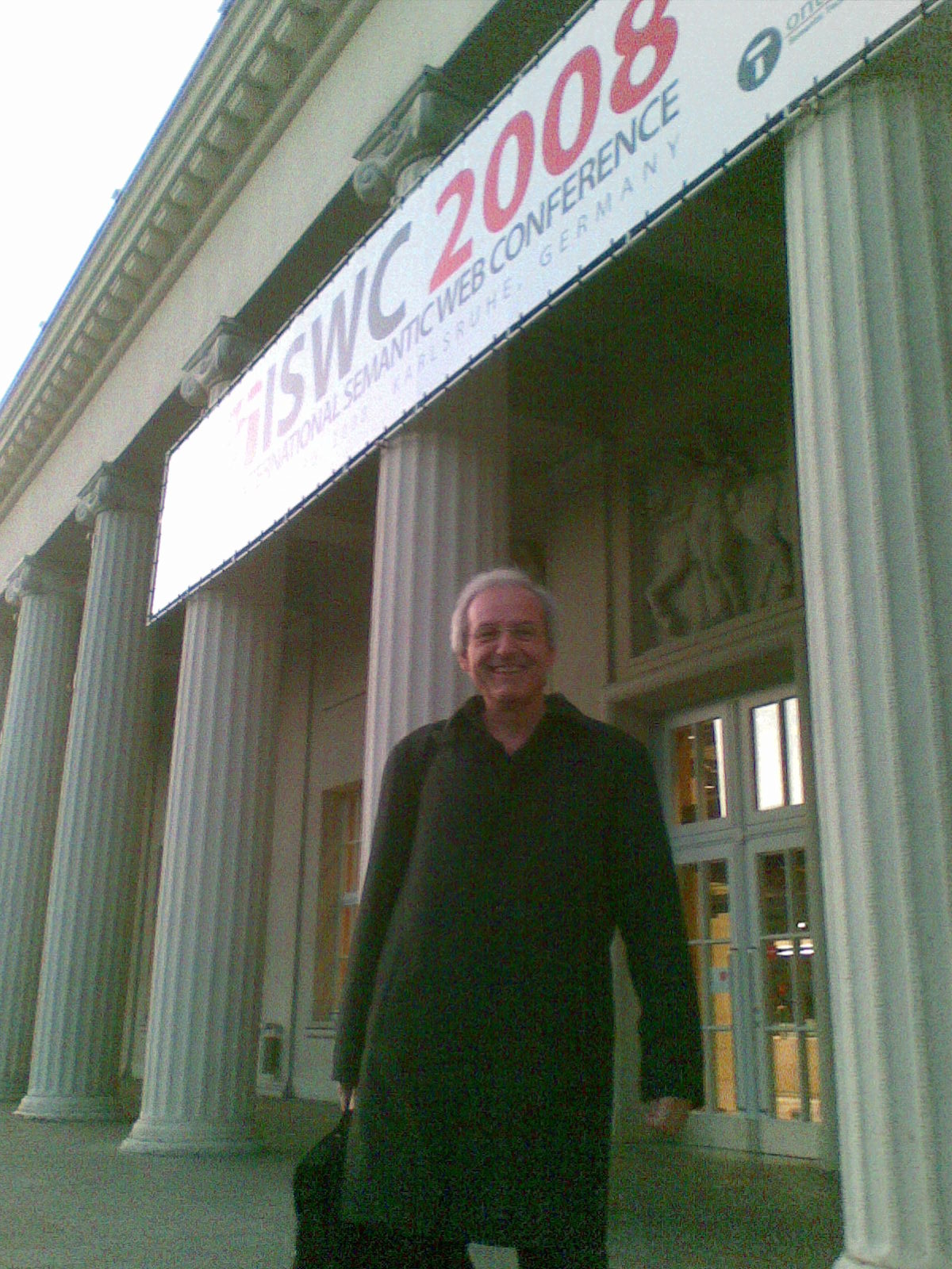 Rudi Studer at the [[International Semantic Web Conference]] (ISWC) in 2008