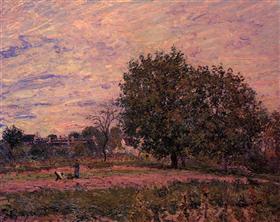 File:Sisley - walnut-trees-sunset-early-days-of-october-1882.jpg