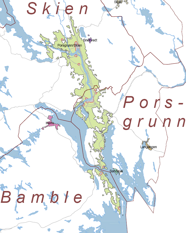 porsgrunn kommune kart Eidanger Wikipedia porsgrunn kommune kart