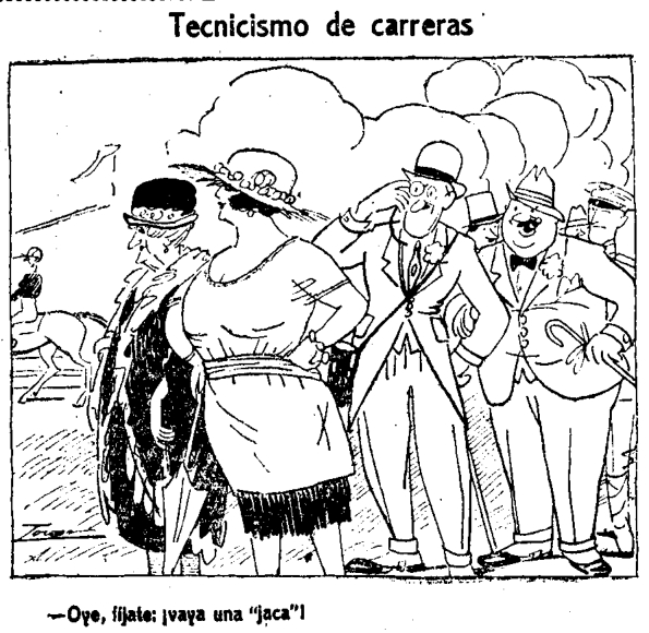 Tecnicismo de carreras, 7 de junio de 1921.