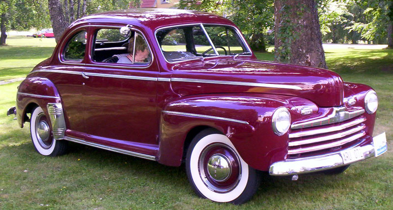 1946 Ford coupe history #1