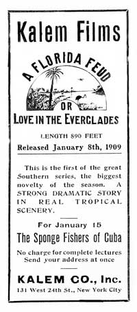 <i>A Florida Feud</i> 1909 film directed by Sidney Olcott