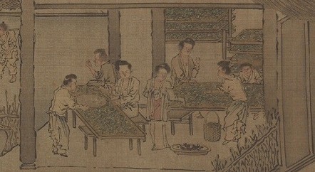 File:Animated Sericulture The Process of Making Silk (蚕织图) by Liang Kai (梁楷).gif