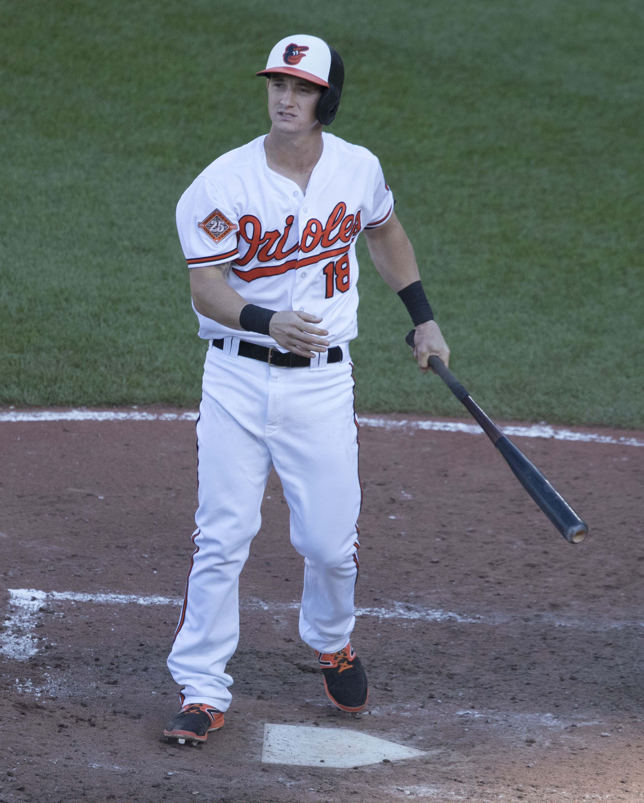 Hays with the Baltimore Orioles in 2017