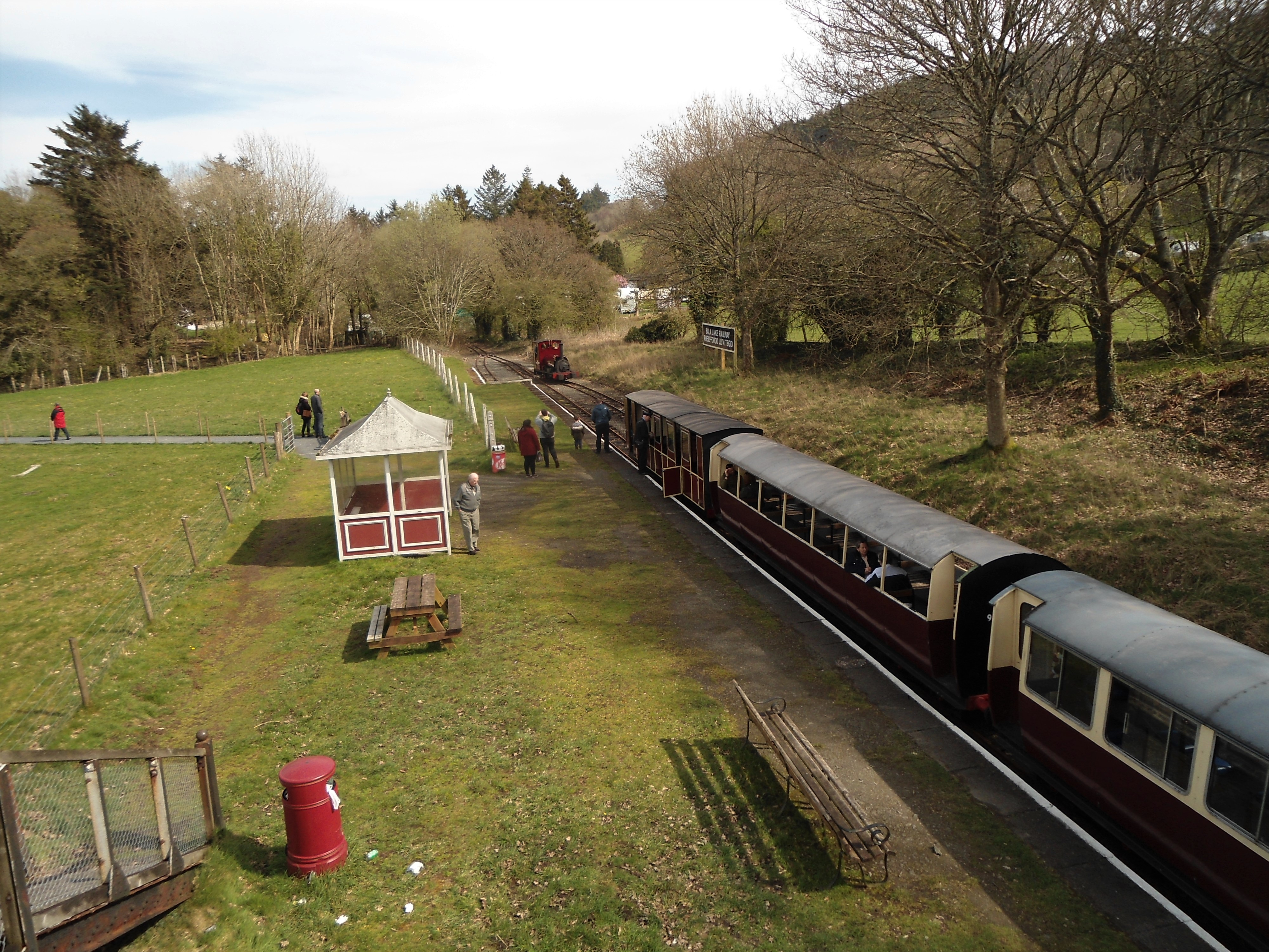 Bala (Penybont) railway station