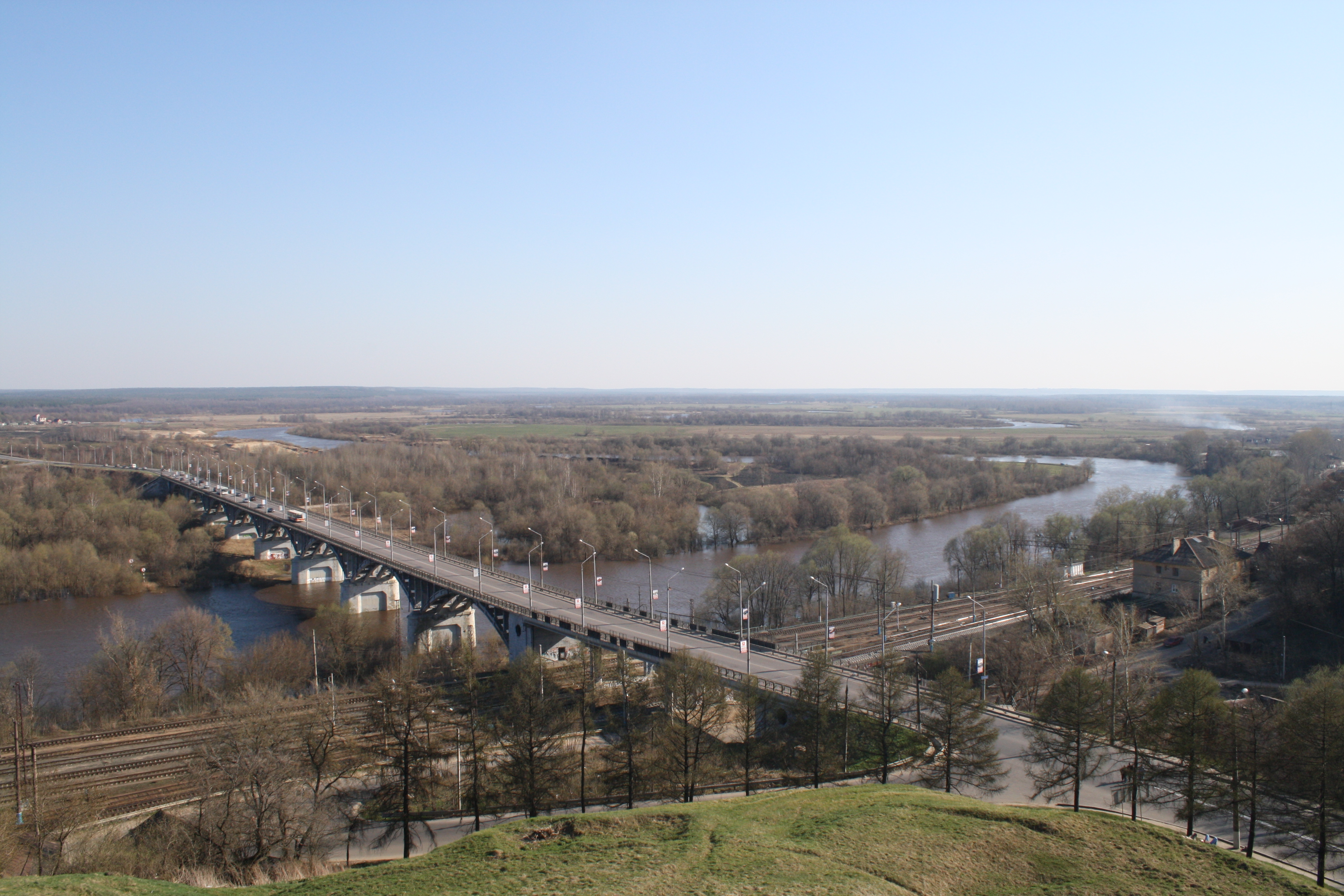 Мост через клязьму владимир