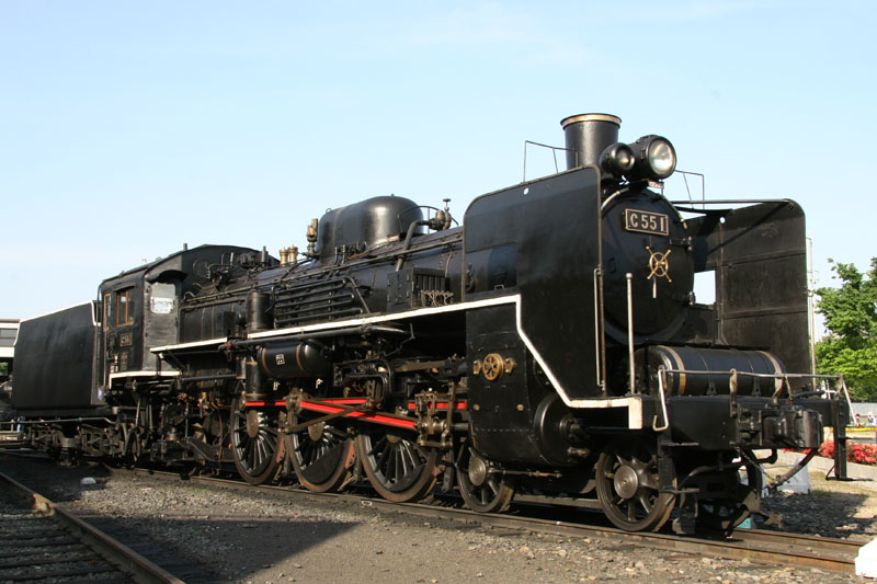 【W49992】国鉄Ｃ55 流線型 蒸気機関車 (塗装済完成品)車種蒸気機関車