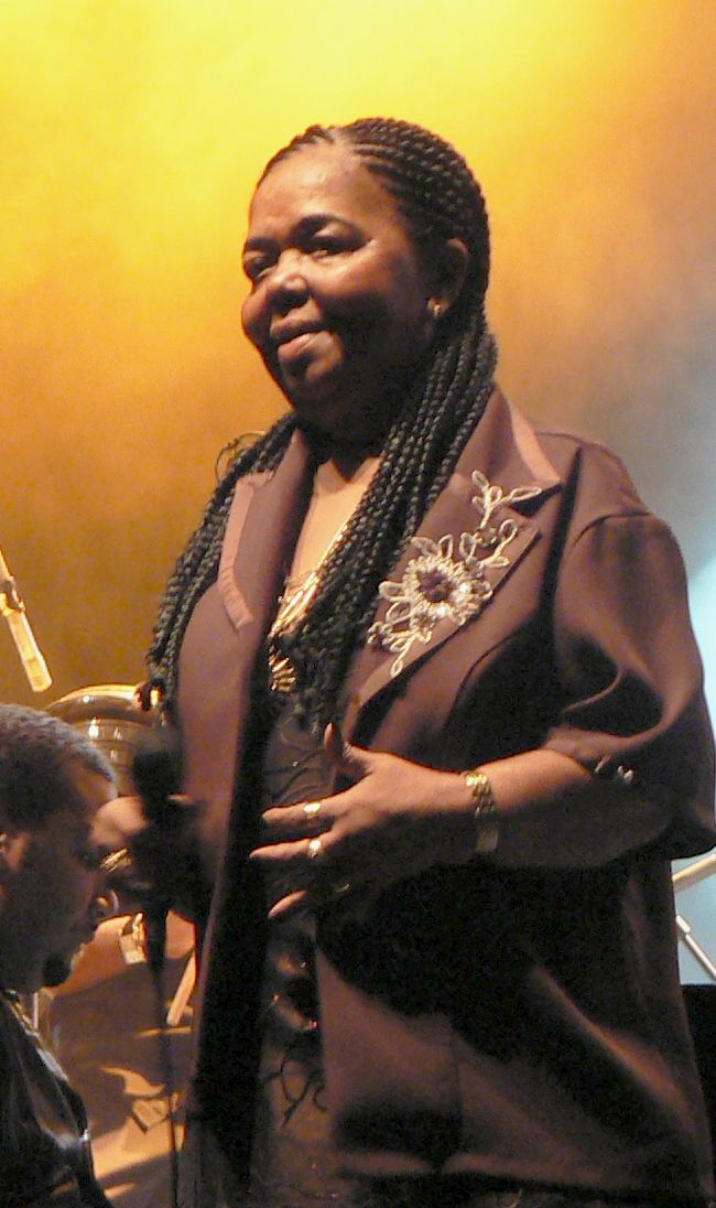 Cesária Évora en 2009.