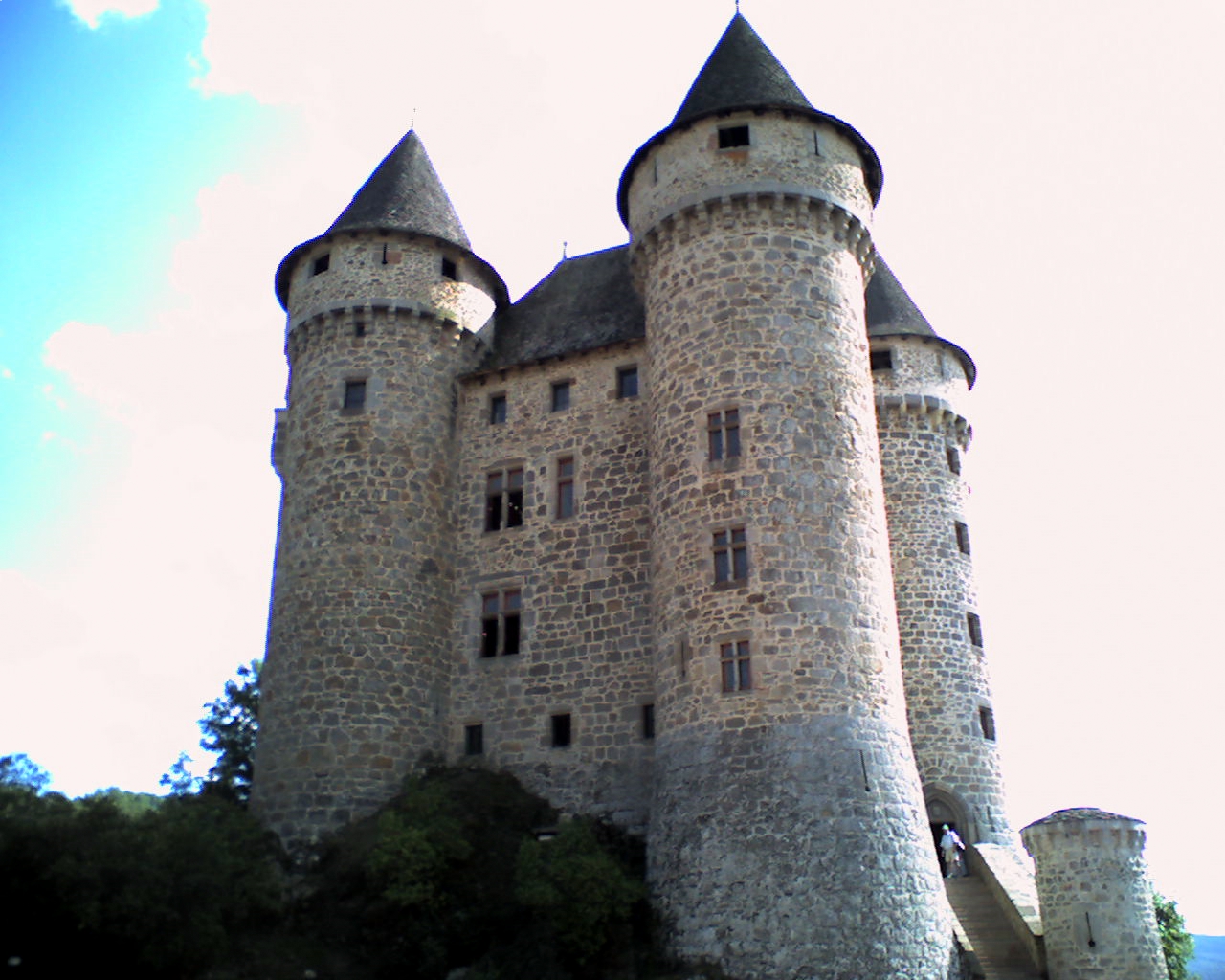 Château de Val  France Auvergne-Rhône-Alpes Cantal Lanobre 15270