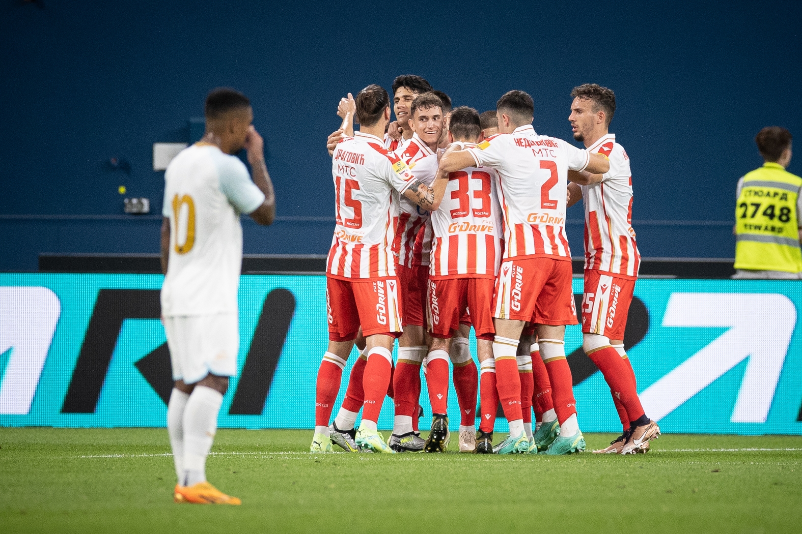 Mozzart Bet SuperLiga Srbije, FK Radnički Sremska Mitrovica - FK Crvena  zvezda 1:3