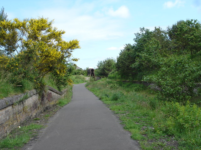 Former Railway Line at Bathville Armadale - geograph.org.uk - 21625