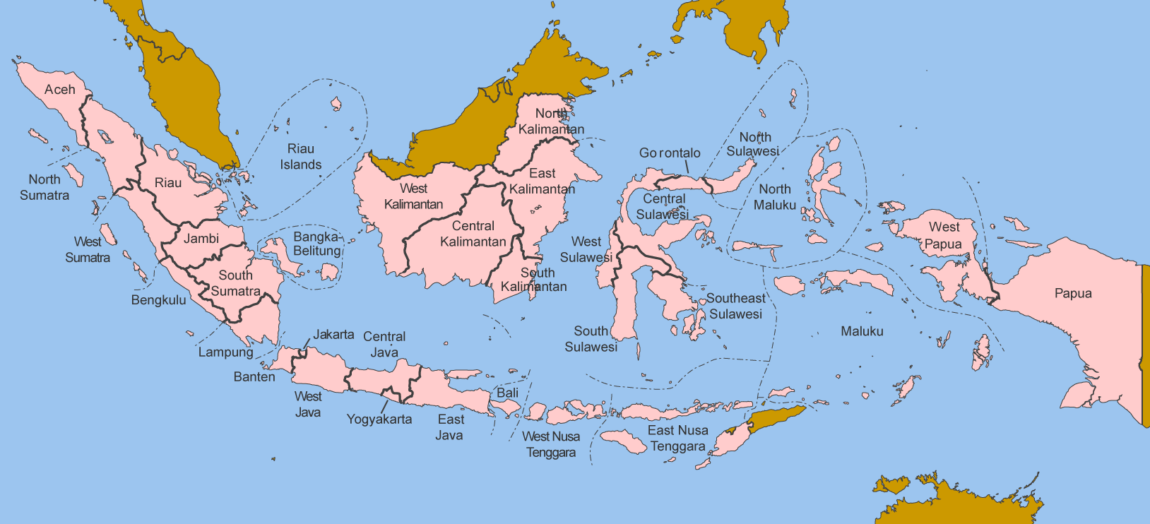 File Indonesia provinces  english png Wikimedia Commons