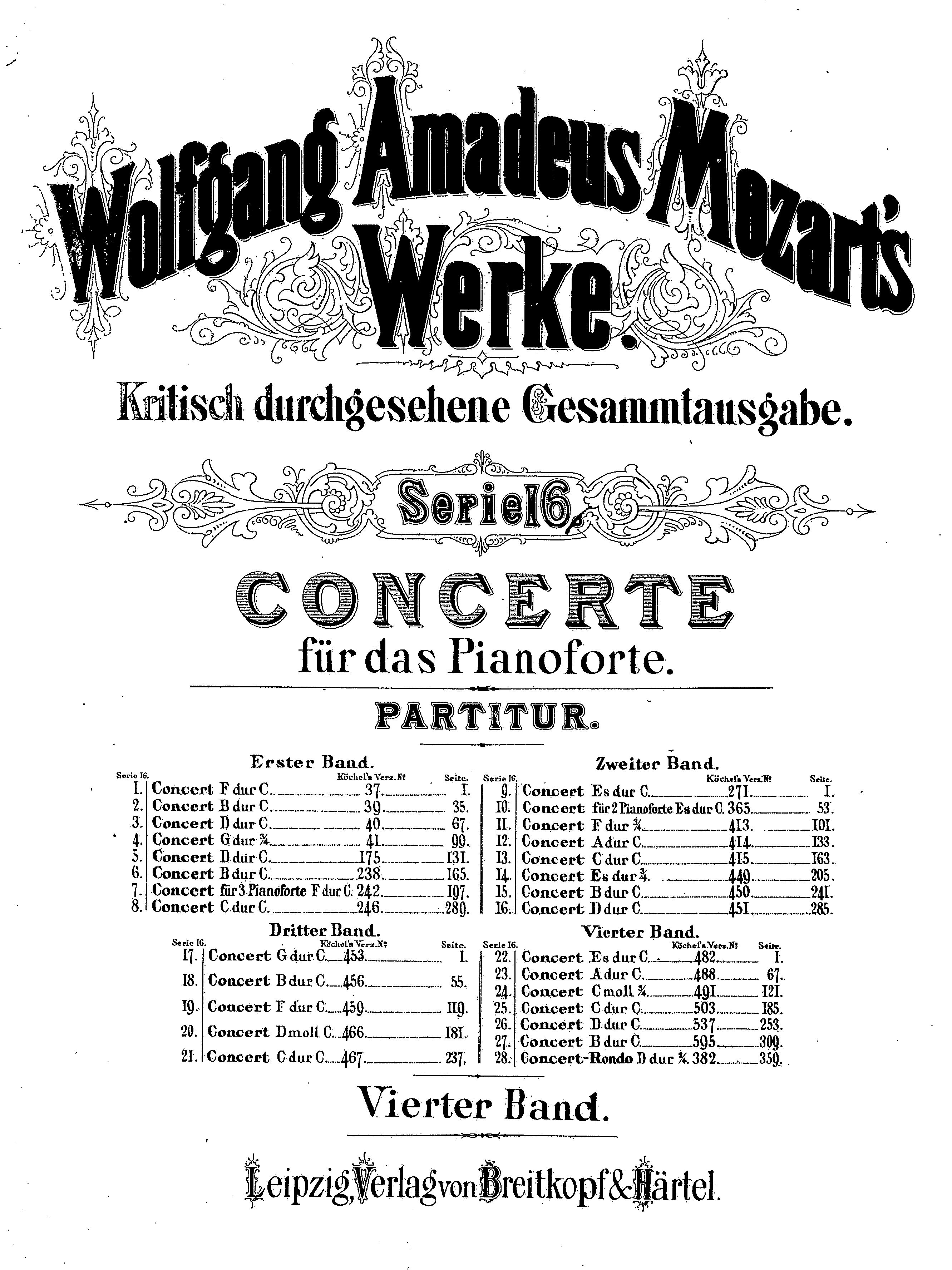 Concerto pour piano no 20 de Mozart — Wikipédia
