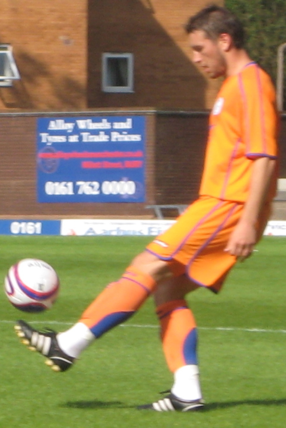 Gilbert playing for Sheffield Wednesday in 2008