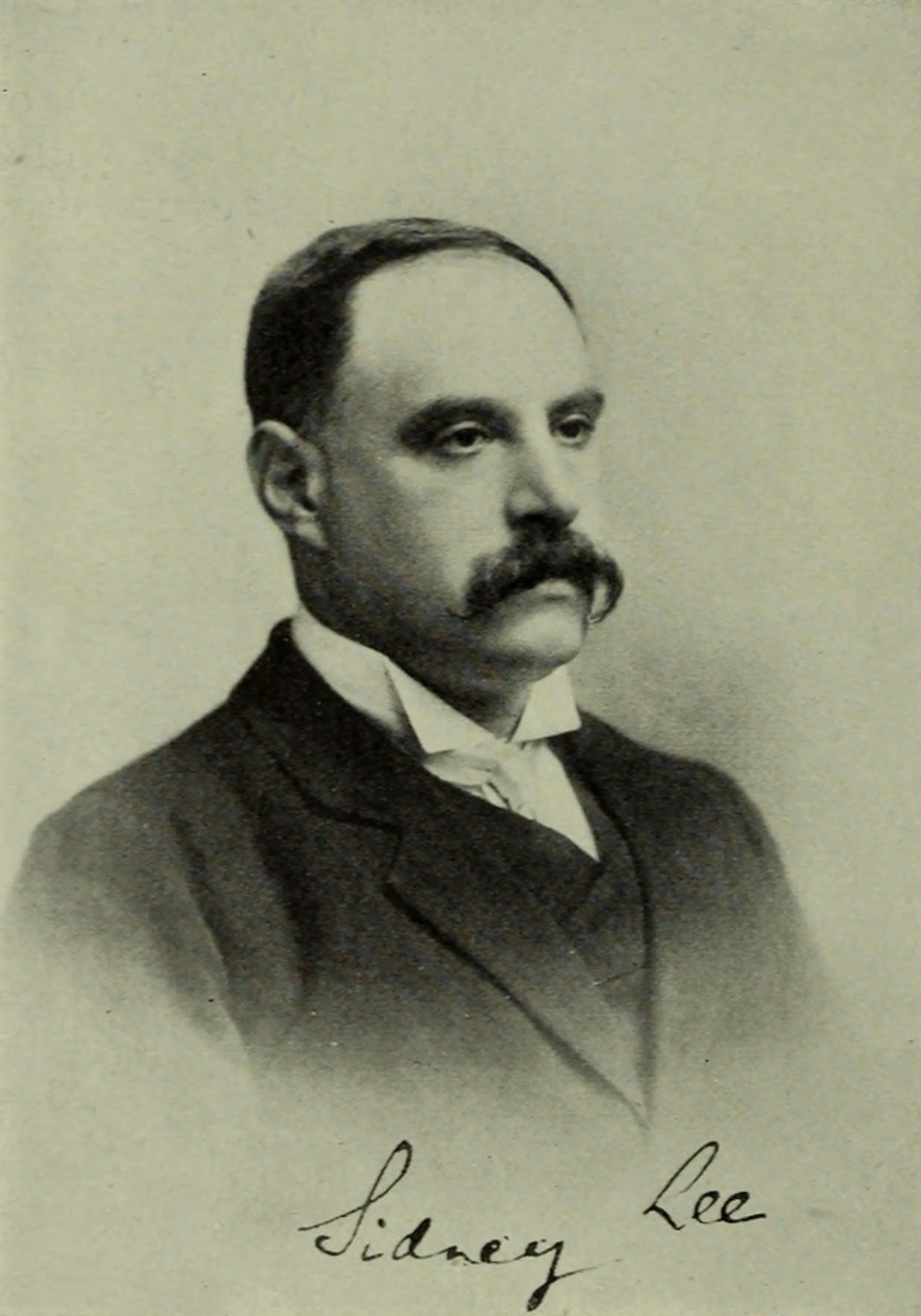 Sidney Lee (c. 1906).