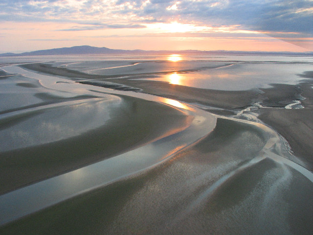 File:Sands of the Solway at Sunset - geograph.org.uk - 73954.jpg