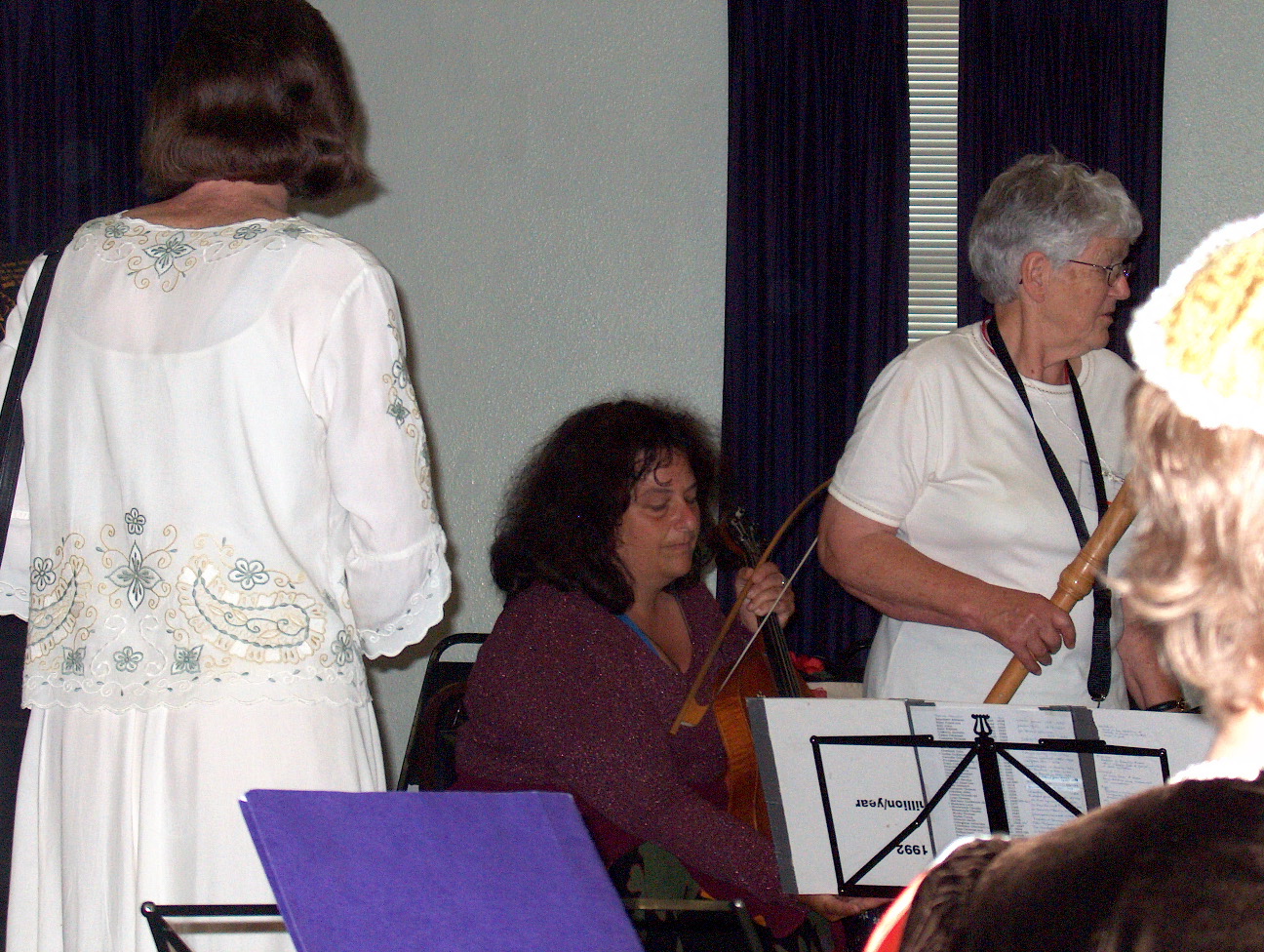 At the 2007 Port Townsend Early Music Workshop