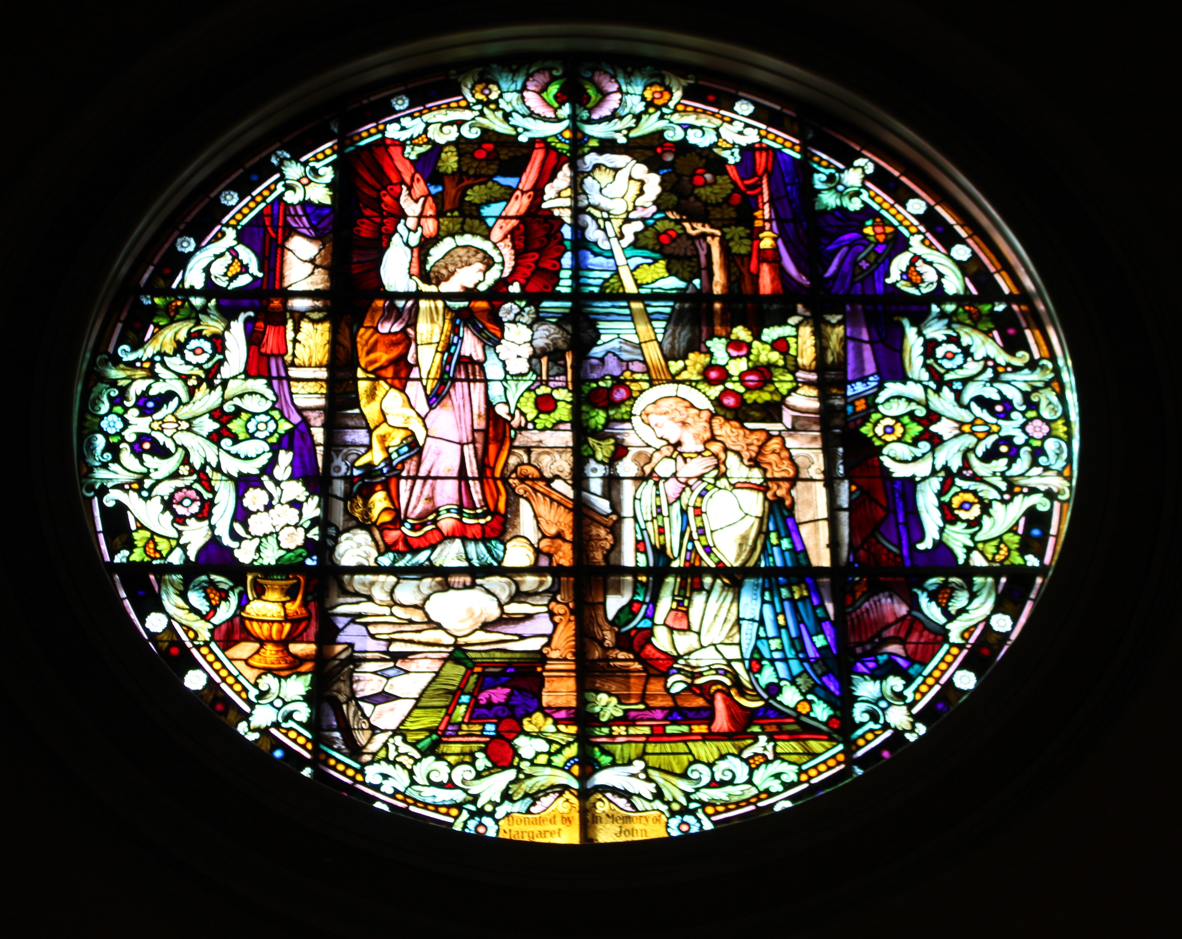 File St. Anthony Beaumont windows 01.jpg Wikimedia Commons