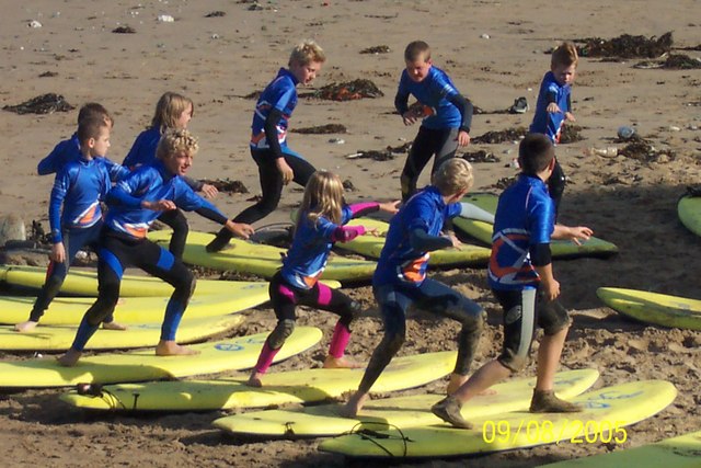 File:Surf school - geograph.org.uk - 423824.jpg