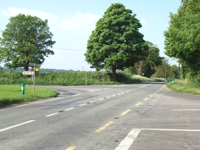 File:Wicker's Crossroads, Near Slane, Co. Meath - geograph.org.uk - 818641.jpg