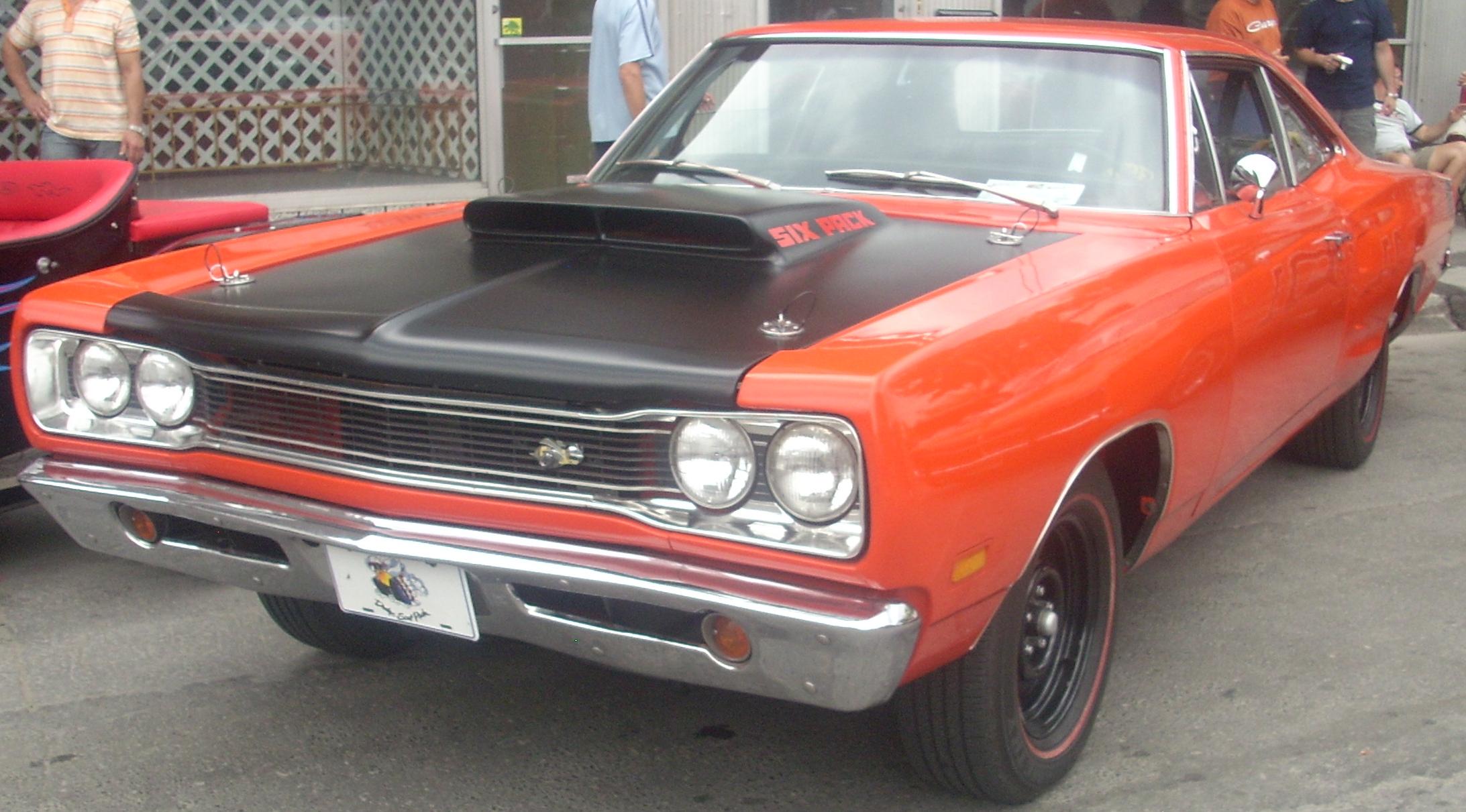 1969 Dodge Coronet  license plate TAG 69 Mopar Performance Car 383 440