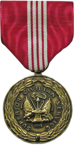 Department of the Army Superior Civilian Service Award