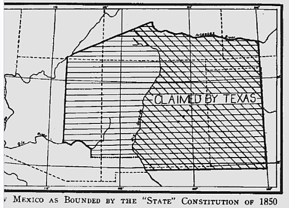 File:Boundaries of State of New Mexico proposed in 1850.png