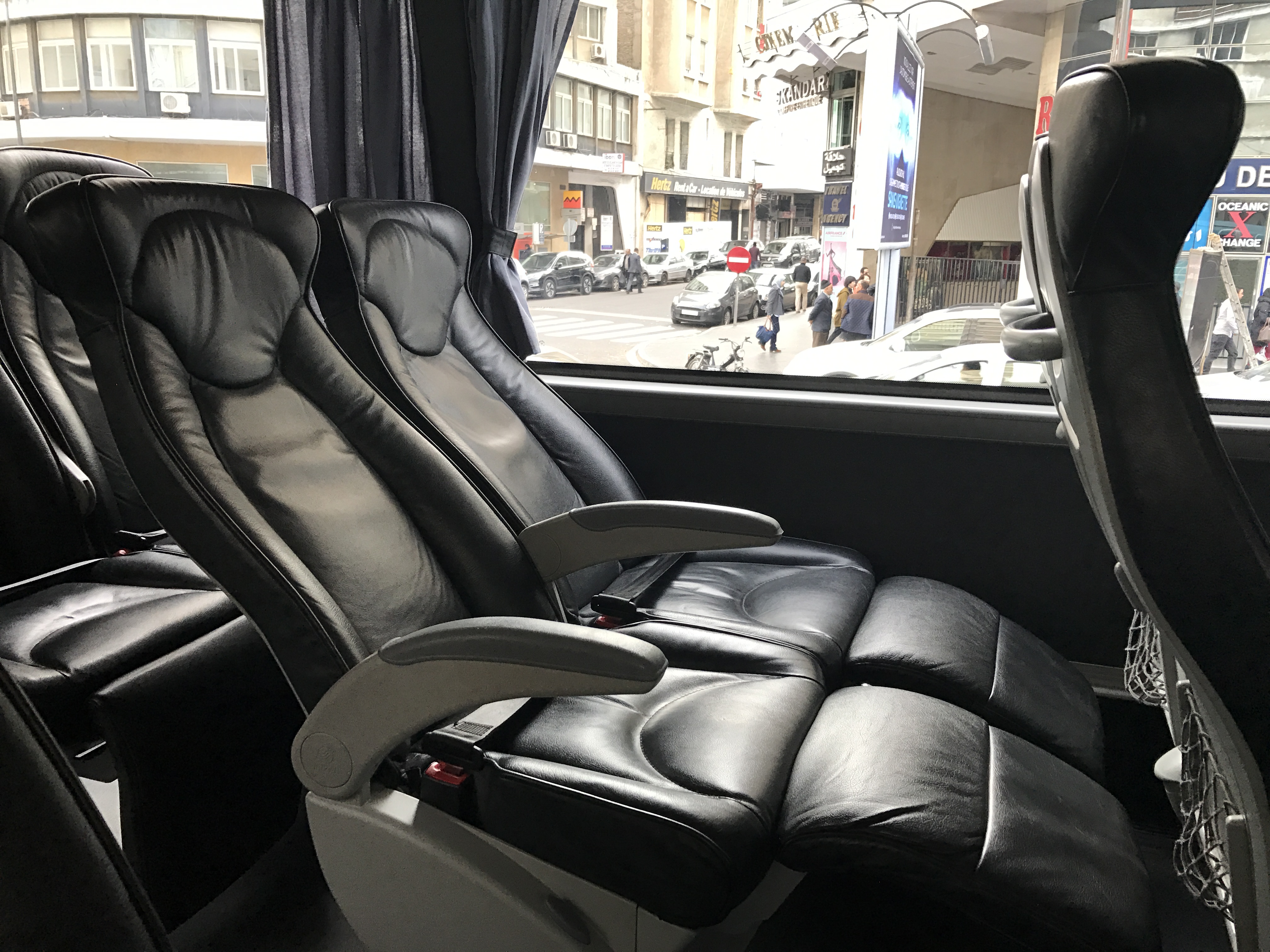 Bus seats. Premium Seat Headrest Tobacco(2k011-128-114).