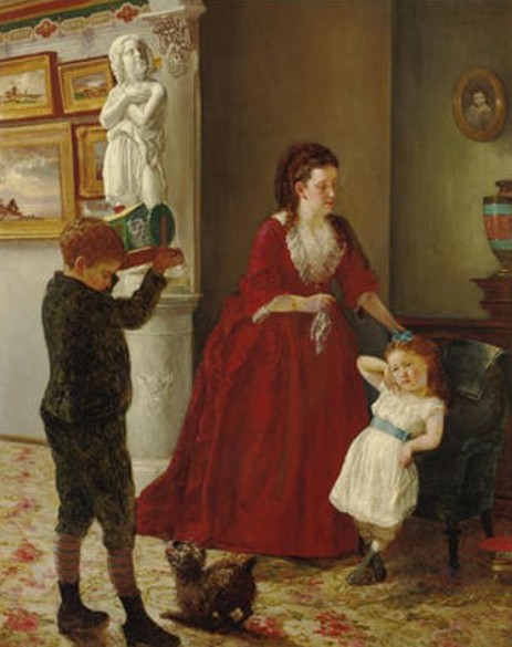 File:Eaton-joseph-oriel-1829-1875-u-mother-and-children-in-an-inte.jpg