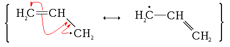 File:Formules mésomères d'un radical d'allyle.PNG