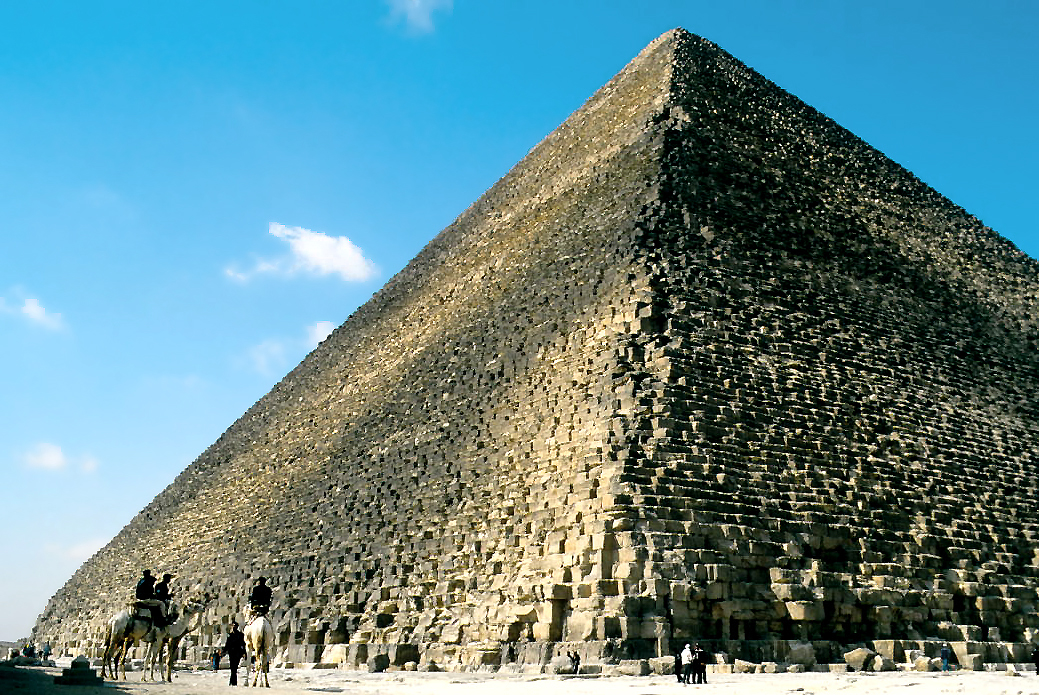 Pais donde esta la gran pirámide de guiza