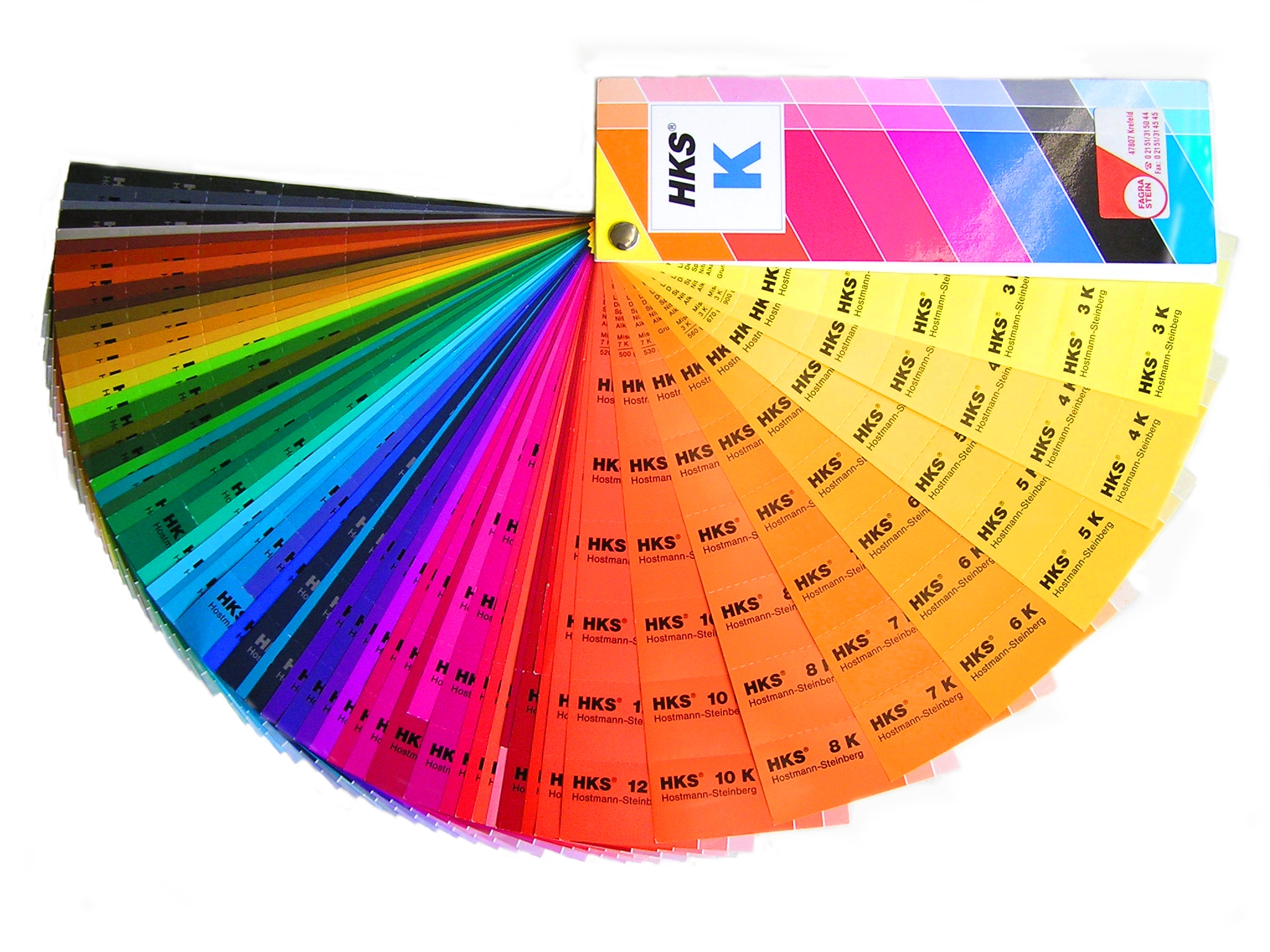 Hks Colour Chart