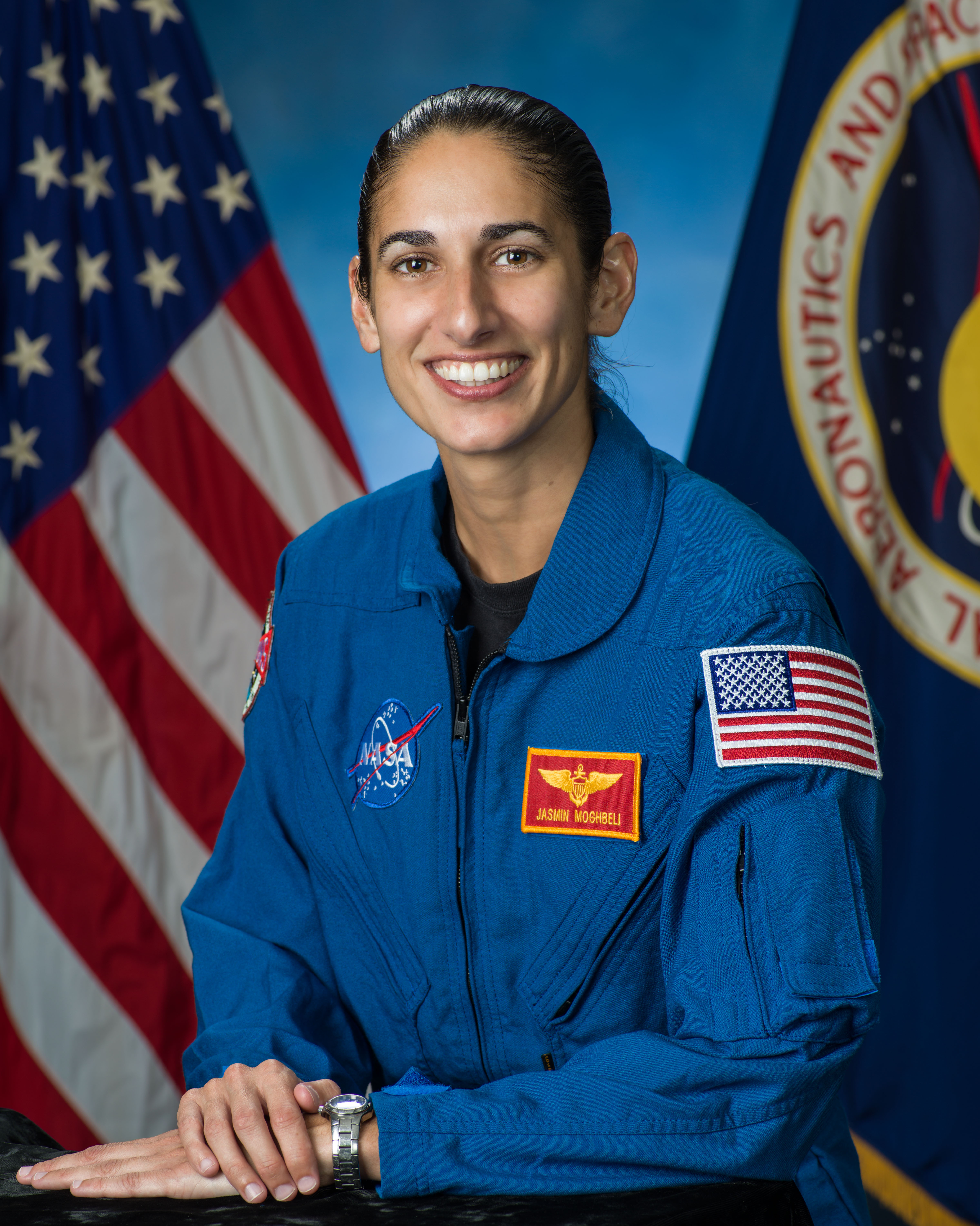 image of astronaut Jasmin Moghbeli
