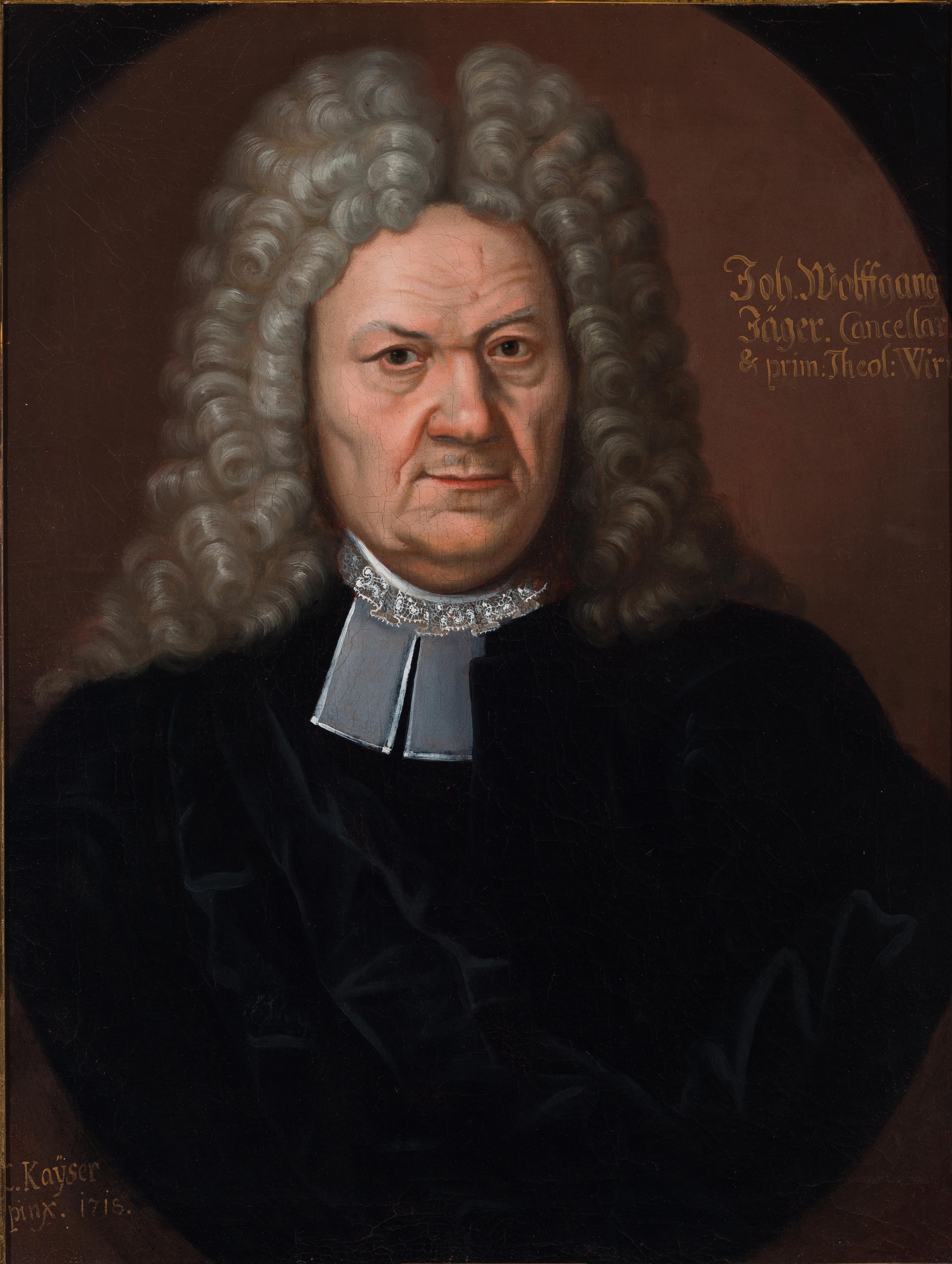 Portrait of Johann Wolfgang Jäger