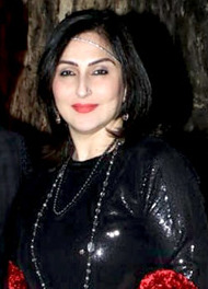 Juhi Babbar at wedding reception of Prateik Babbar 2019.jpg