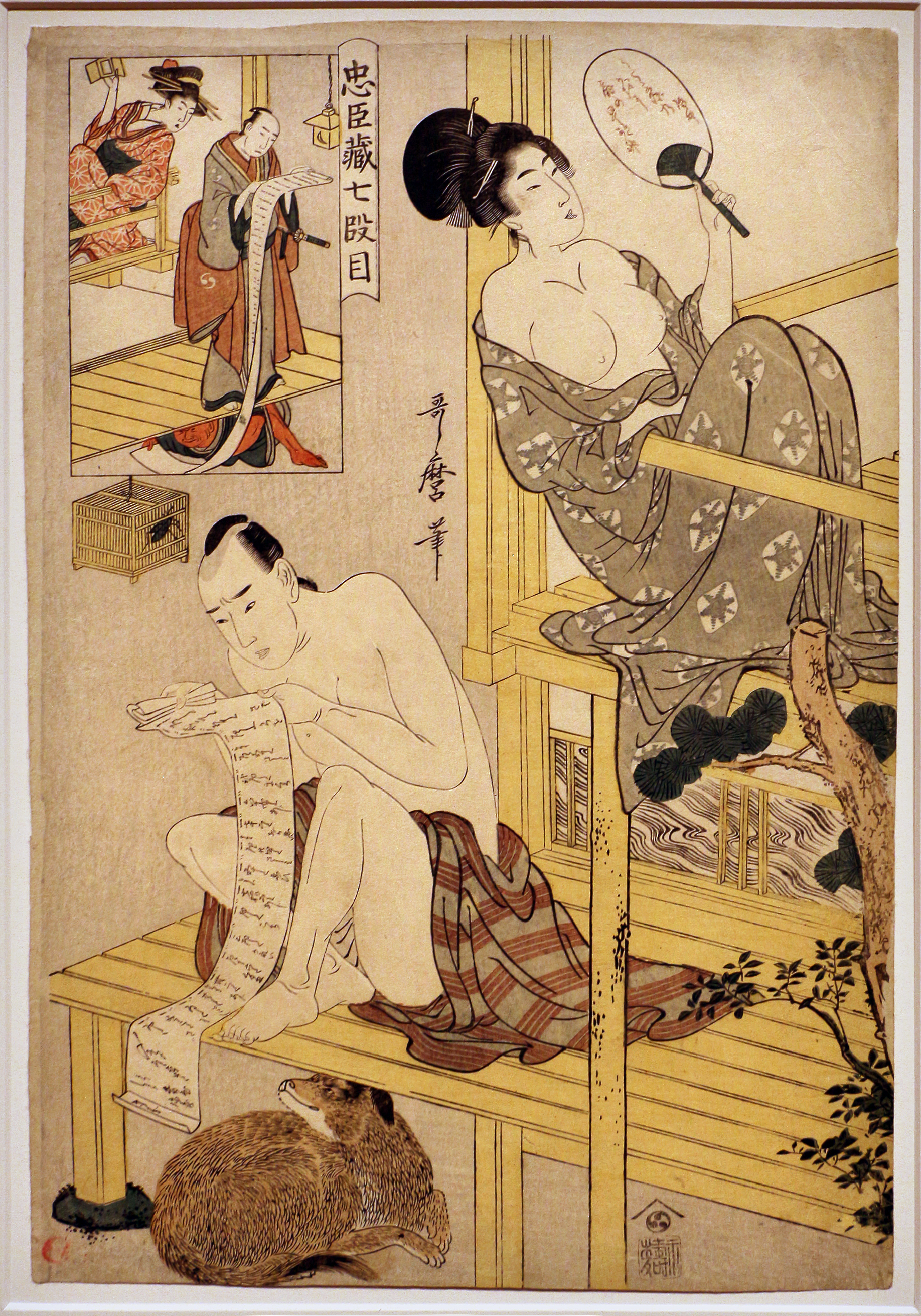 японские гравюры эротика фото 109
