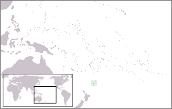 Location of Macauley Island