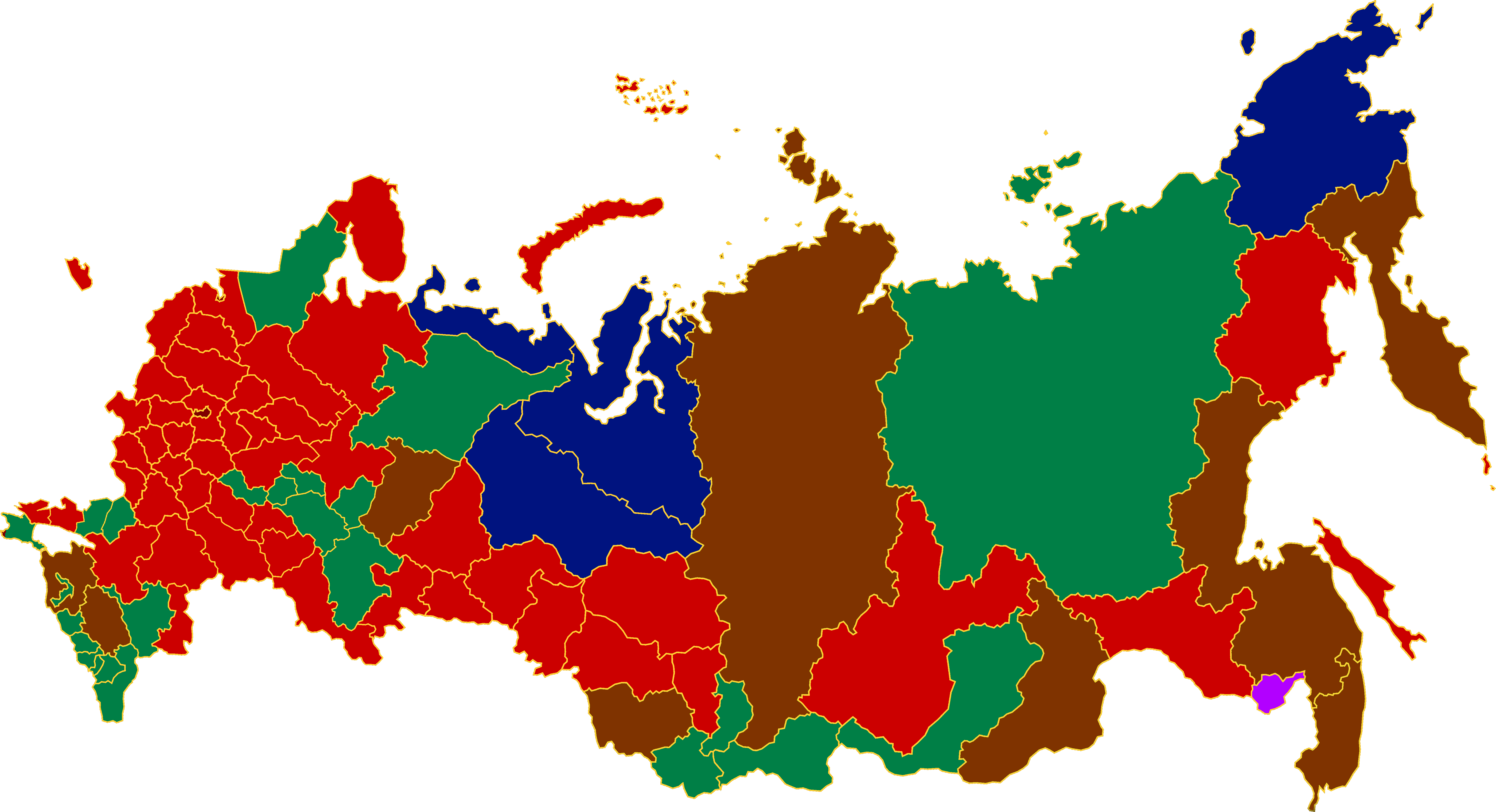 Subjects of russia