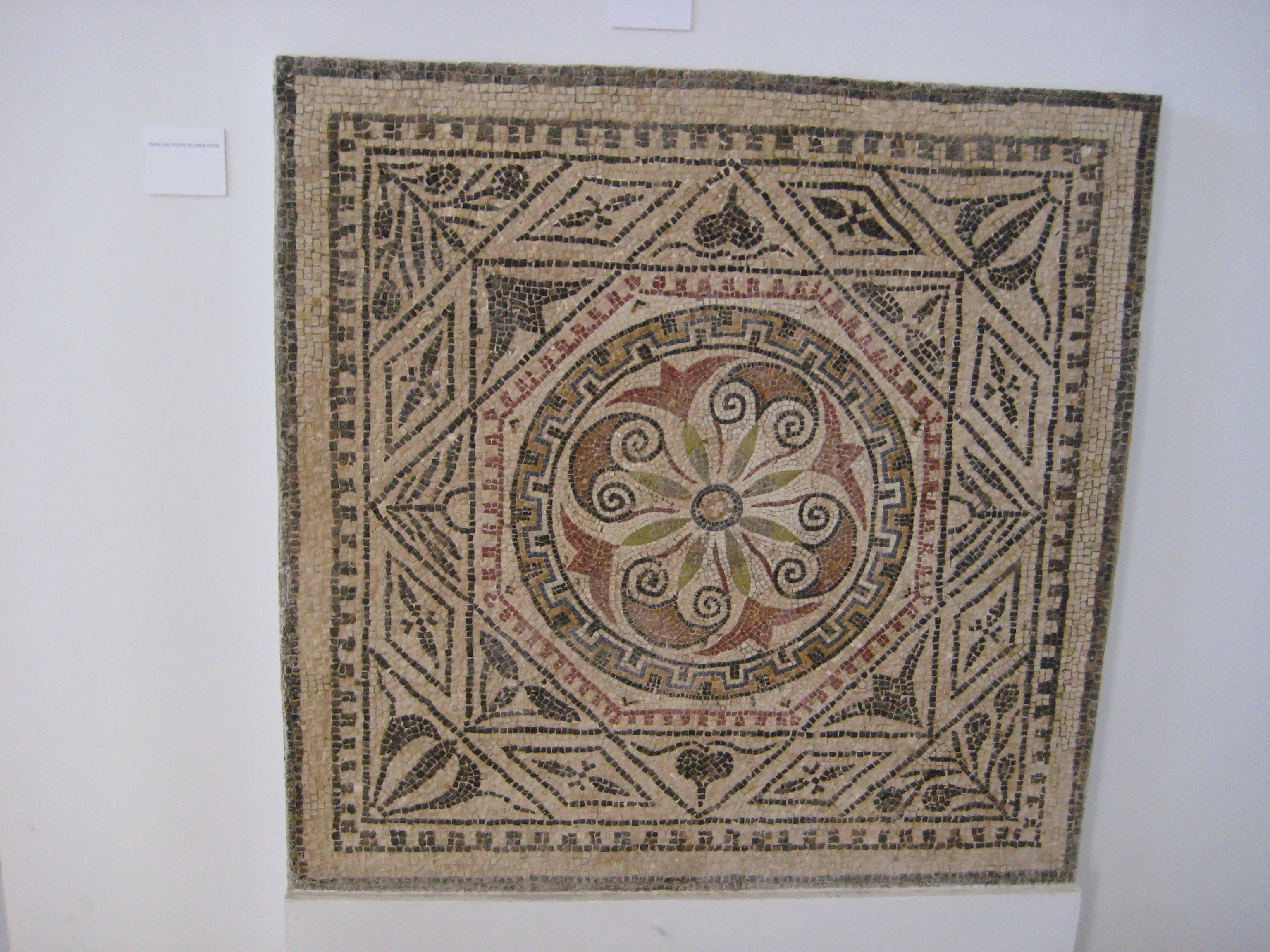 Сабрата Римская мозаика
