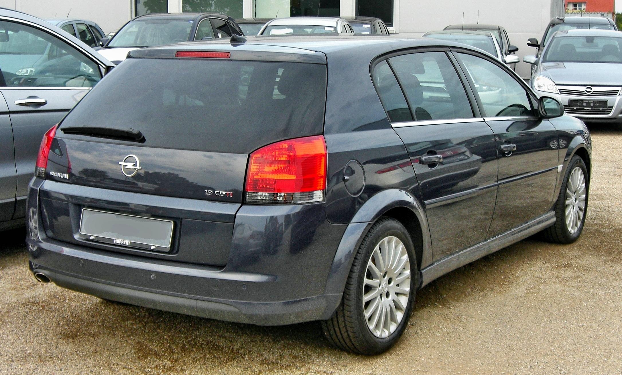 File Opel Signum Facelift 1 9 Cdti Rear 1 Jpg Wikimedia Commons