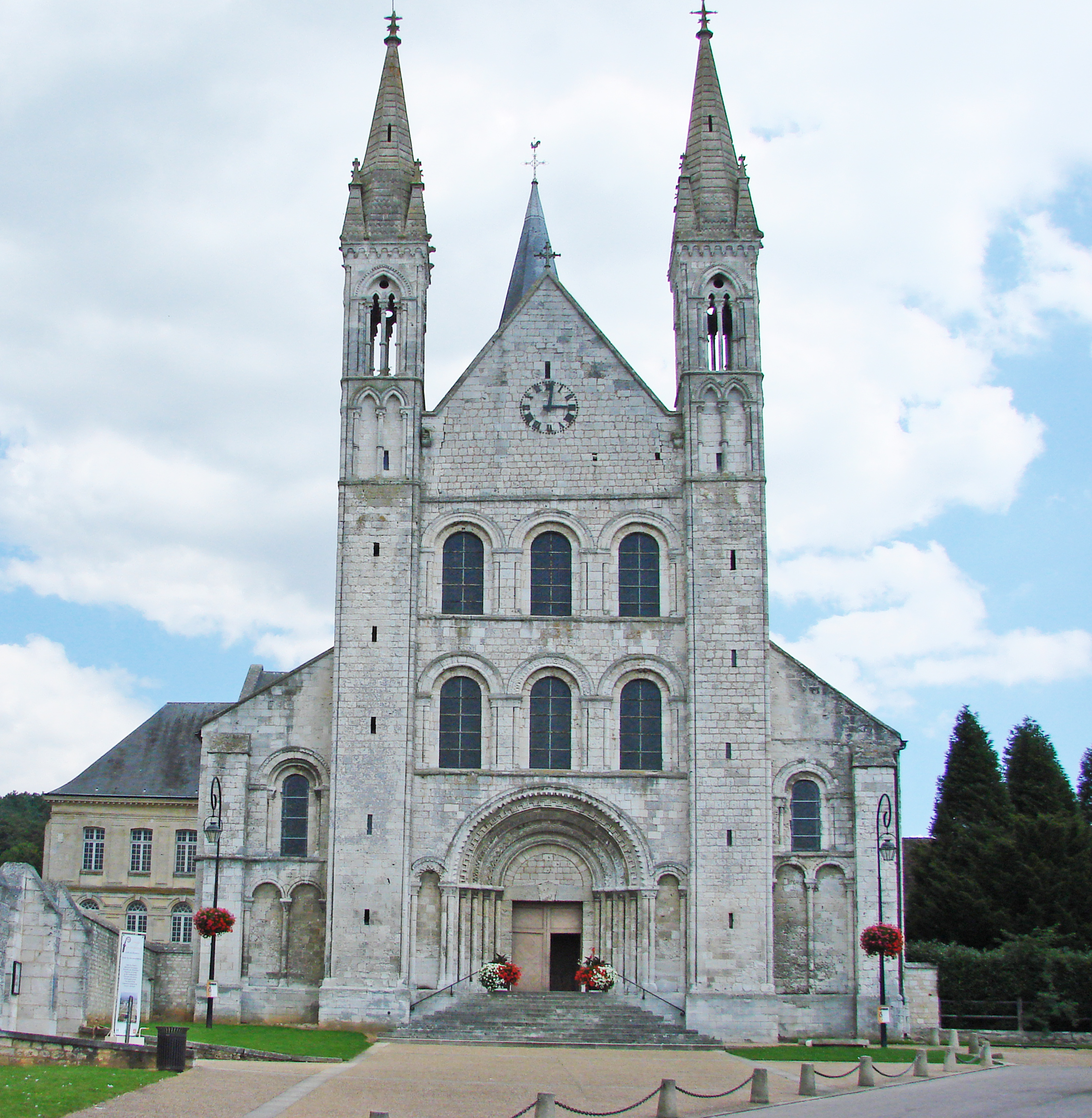 Abbaye Saint-Georges de Boscherville  France Normandie Seine-Maritime Saint-Martin-de-Boscherville 76840