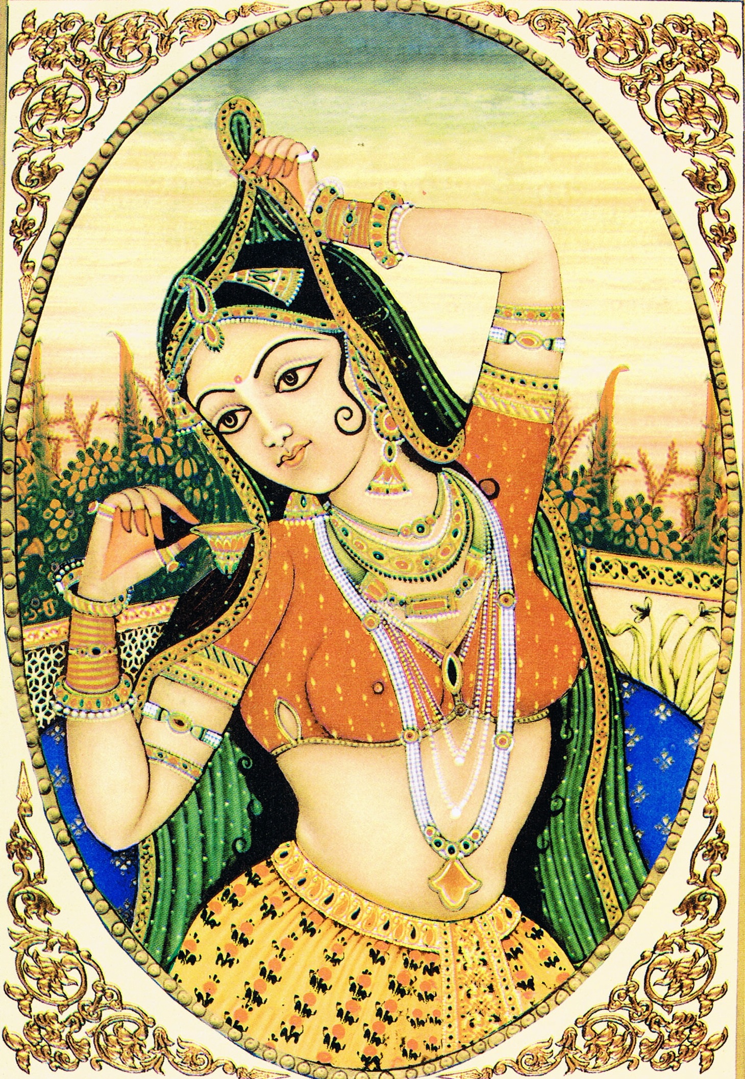 File:Rajasthani Miniature painting.jpg - Wikimedia Commons
