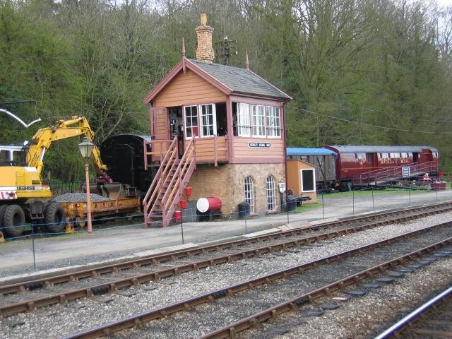 File:Signal Box, Highley Station, Severn Valley Railway - geograph.org.uk - 2372.jpg