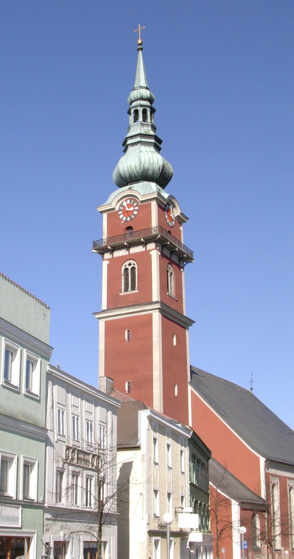 Datei Stadtpfarrkirche Ried  im  Innkreis  jpg Wikipedia