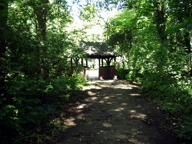 File:The Sisters Lych Gate - geograph.org.uk - 881675.jpg
