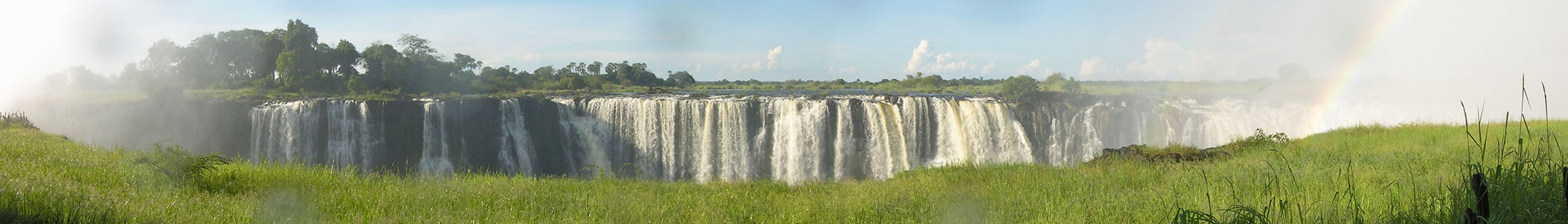 The Victoria Falls in Zimbabwe