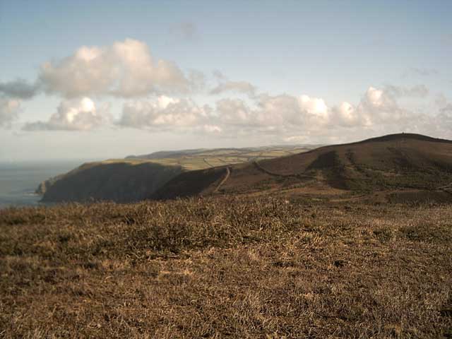 View of Holdstone Down from Great Hangman - geograph.org.uk - 106485