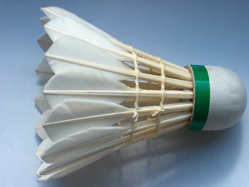 shuttlecock used international matches