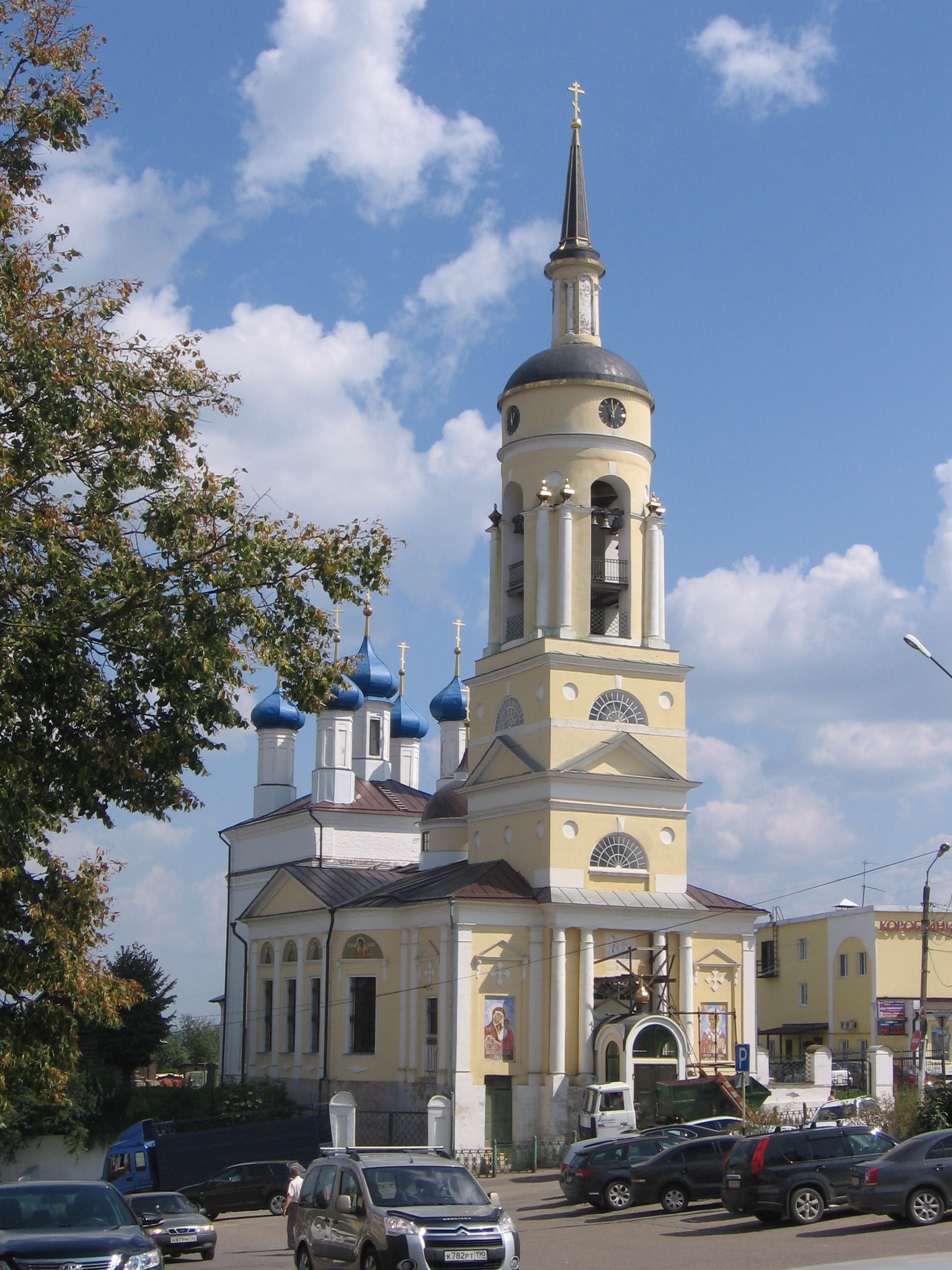 Благовещенский боровск. Благовещенская Церковь Калуга.